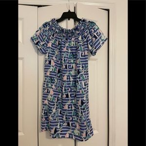 Vineyard Vines Harbor Scene dress NWT